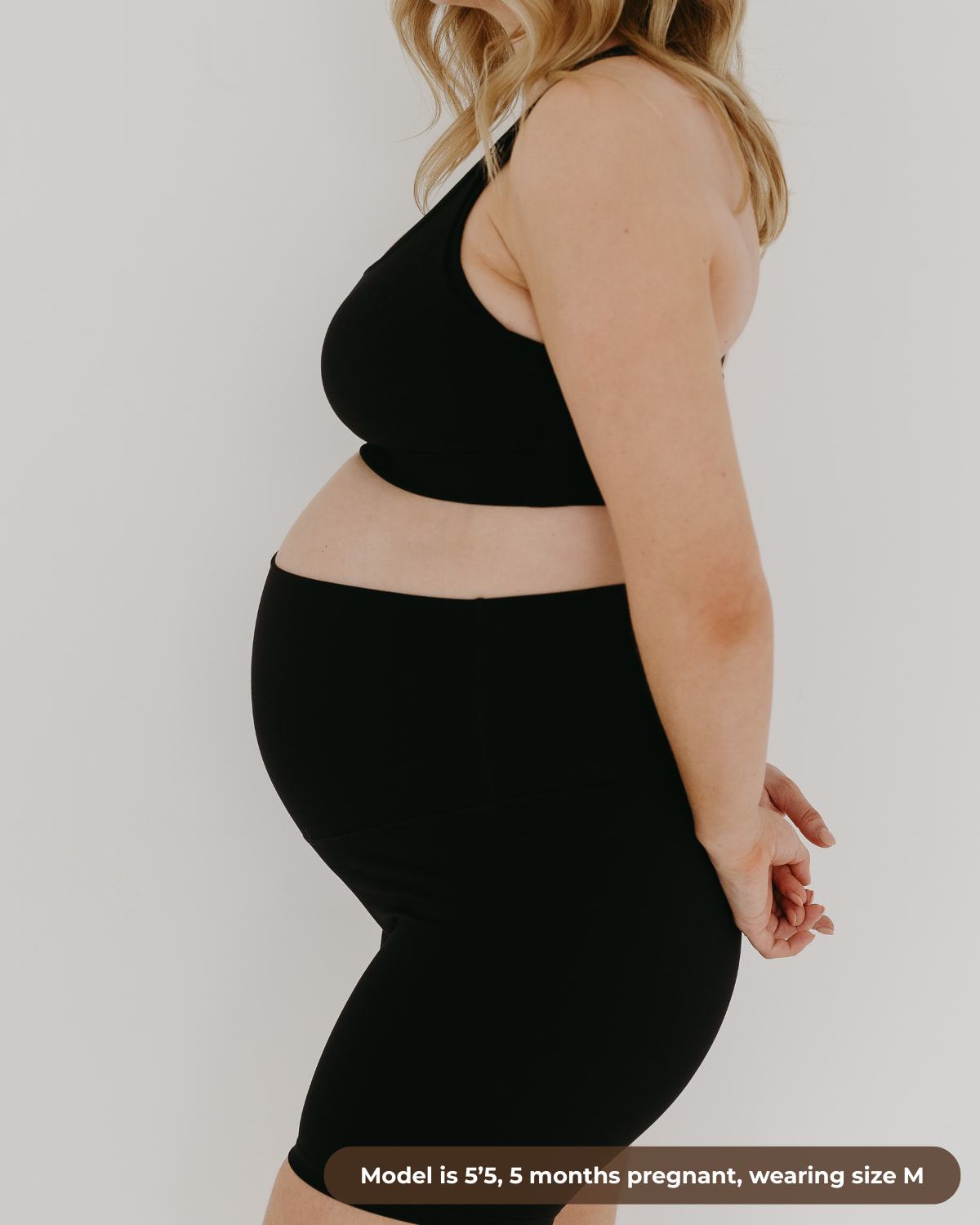 AXK CORE Maternity Bike Short - Black