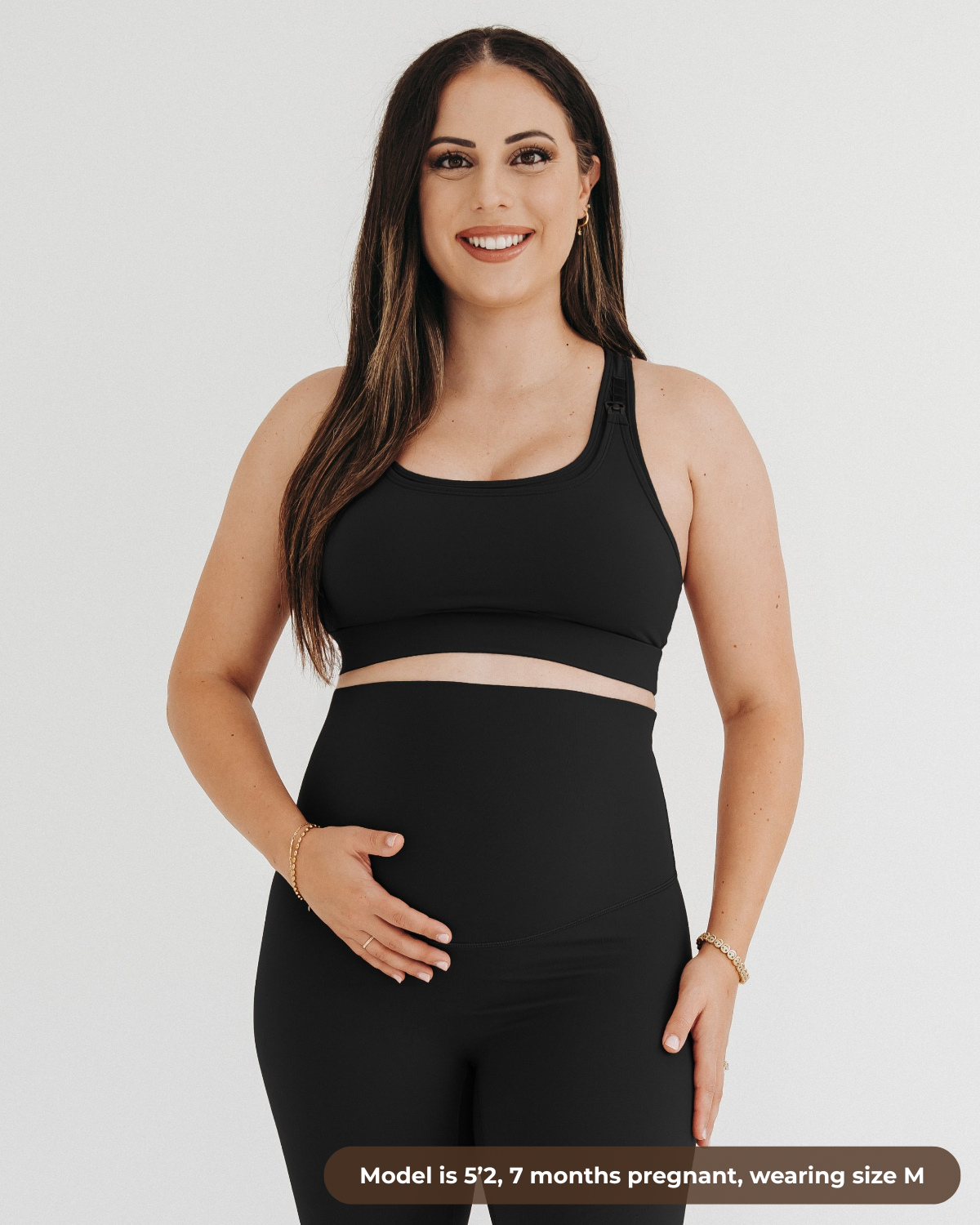 AXK CORE Full Support Nursing Bra - Black