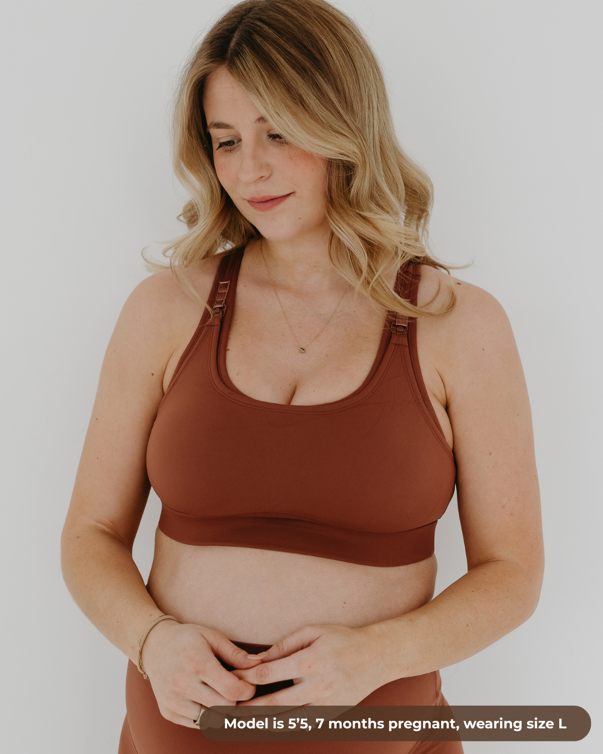 AXK CORE Full Support Nursing Bra - Brown